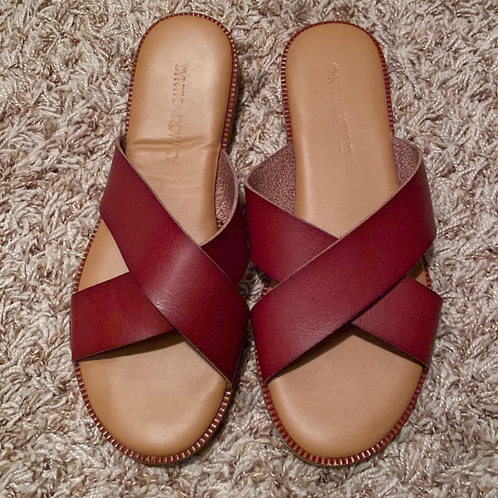 Cynthia Rowley Slip On Sandals